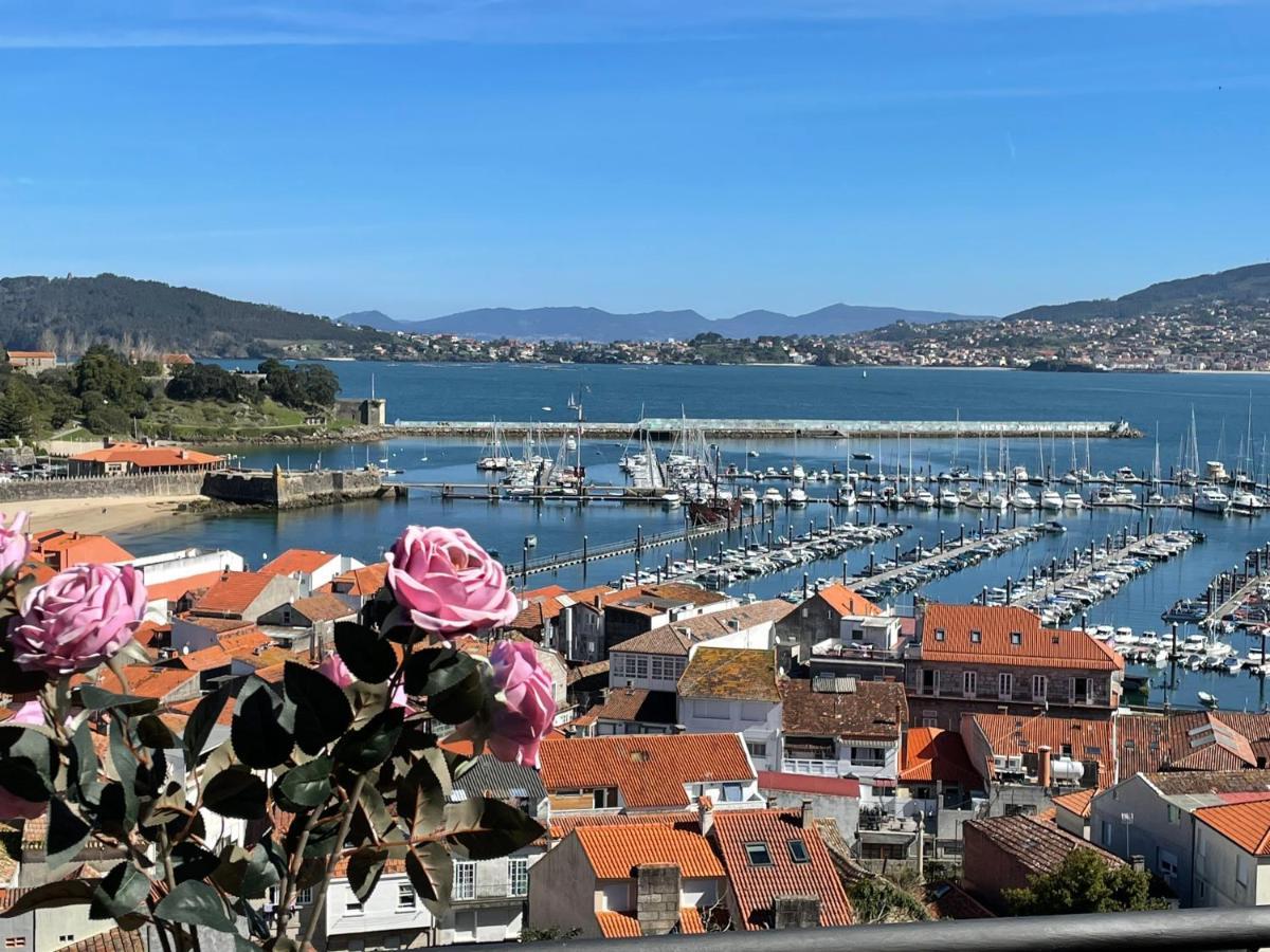 Estudio Impresionantes Vistas Con Terraza Y Piscina Baiona Buitenkant foto